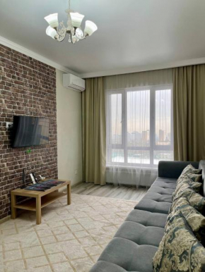 Spacious apartment on the 7th floor with a view of the football field